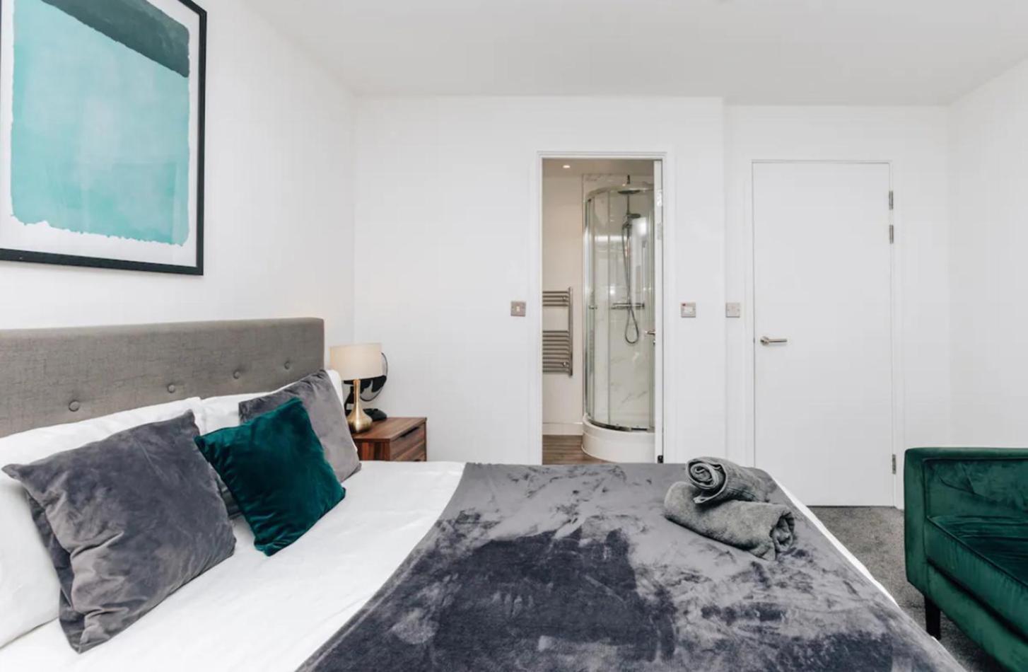 Luxury 2 Bedroom Apartment, Broad Street Birmingham Exterior foto
